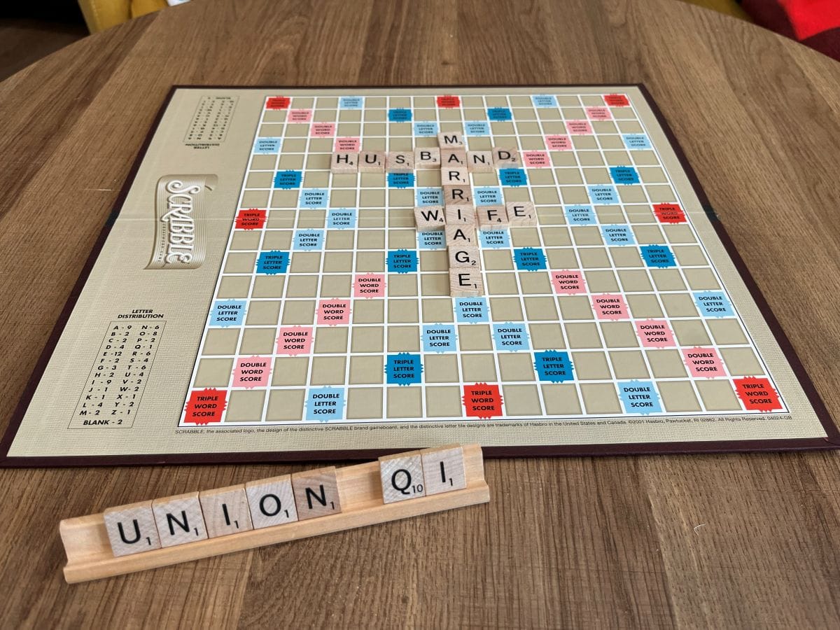 Marriage Lessons from Scrabble: Play the Tiles You Have